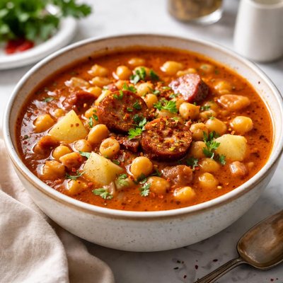 Image of Spanish Bean Soup Fiery
