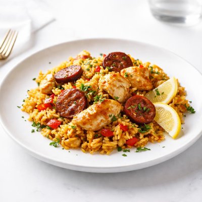 Image of Spanish Chicken Rice Sausage