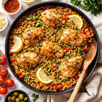 Image of Spanish Chicken with Rice Chicken for Almodovar