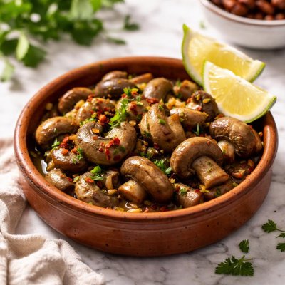 Image of Spanish Mushrooms Tapas Style