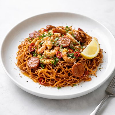 Image of Spanish Noodles Nothing Spanish About It