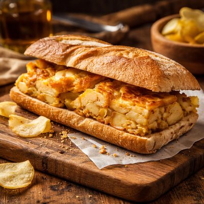 Image of Spanish Omelette Sandwich