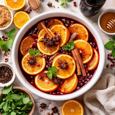 Image of Spanish Oranges in Wine