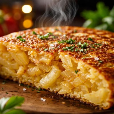 Image of Spanish Potato Tortilla Tortilla Espanola