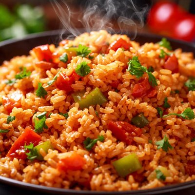 Image of Spanish Rice Great Alone or for Stuffing