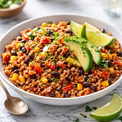 Image of Spanish Rice Using Quinoa