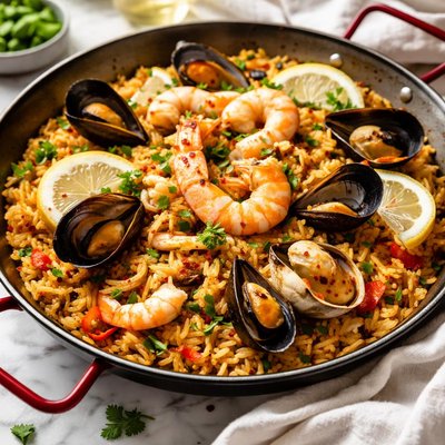 Image of Spanish Seafood Paella