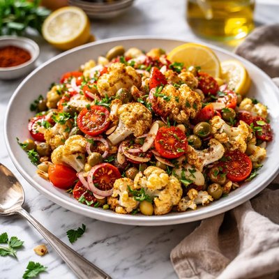 Image of Spanish Style Cauliflower Salad