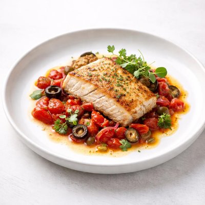 Image of Spanish Style Halibut