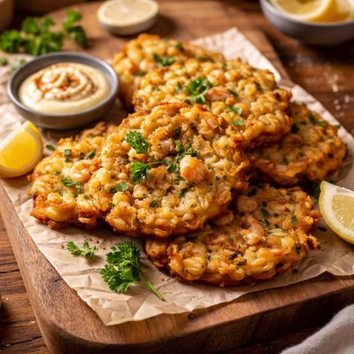 Image of Spanish Tortillitas De Camarones Shrimp Cakes
