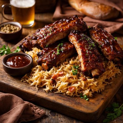 Image of Spareribs and Sauerkraut