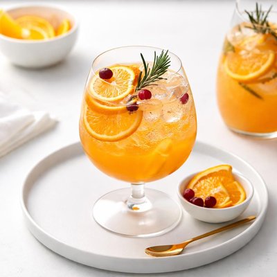 Image of Sparkling Orange Punch for Brunch