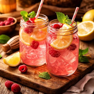 Image of Sparkling Pink Lemonade