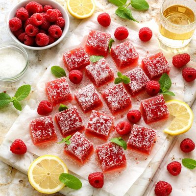 Image of Sparkling Raspberry Jellies