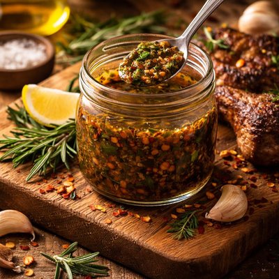 Image of Special Basting Sauce for Grilled Lamb