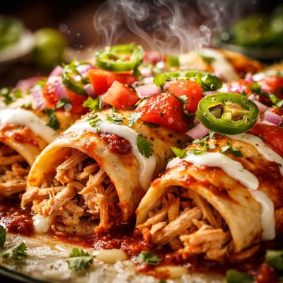 Image of Special Ingredient Chicken Enchiladas