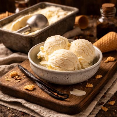 Image of Spectacular Vanilla Ice Cream