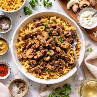 Image of Speedy Beef Stroganoff