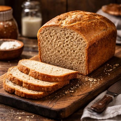 Image of Spelt Bread No Dairy for the Bread Machine Abm
