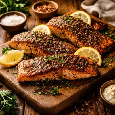 Image of Spice Crusted Salmon