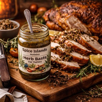 Image of Spice Islands Holiday Herb Baste for Turkey