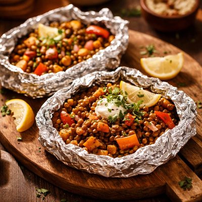 Image of Spice Market Sweet Potato and Lentil Packets