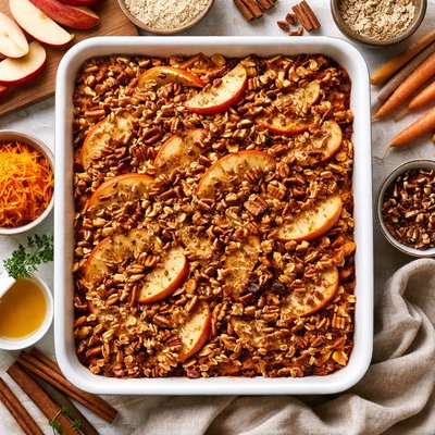 Image of Spiced Apple Carrot Casserole