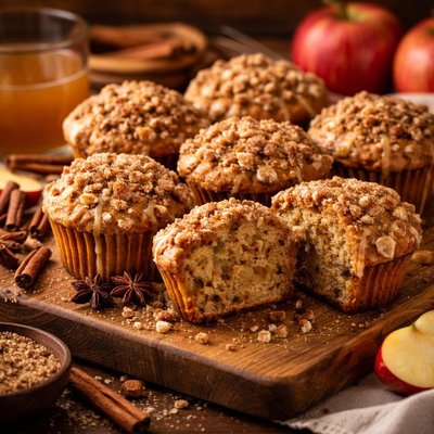 Image of Spiced Apple Cider Muffins