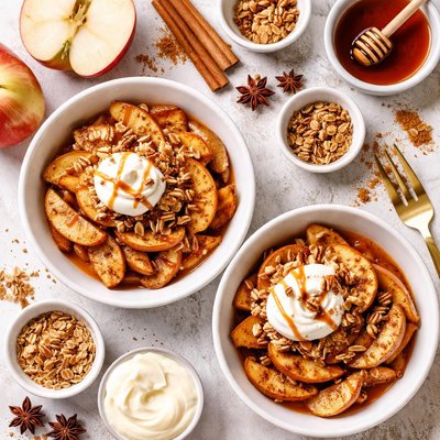 Image of Spiced Apple Slices for Two