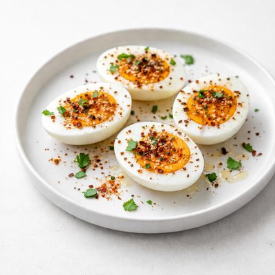 Image of Whole30 Spiced Boiled Eggs
