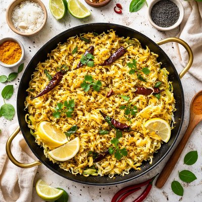 Image of Spiced Cabbage and Coconut