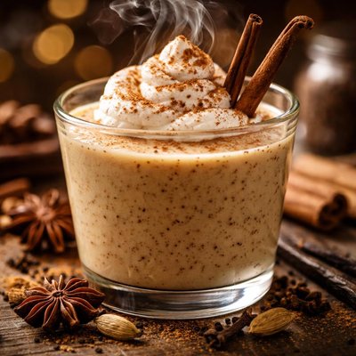 Image of Spiced Chai Tea Pudding