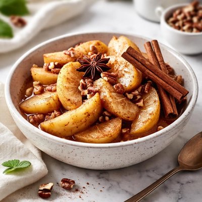 Image of Spiced Cooked Apples No Sugar