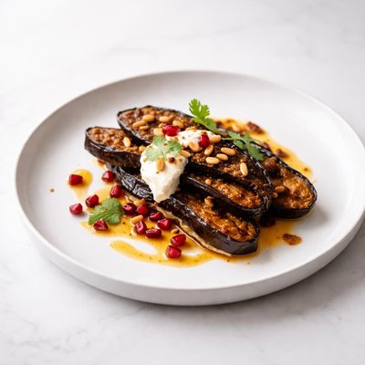 Image of Spiced Eggplant Aubergine