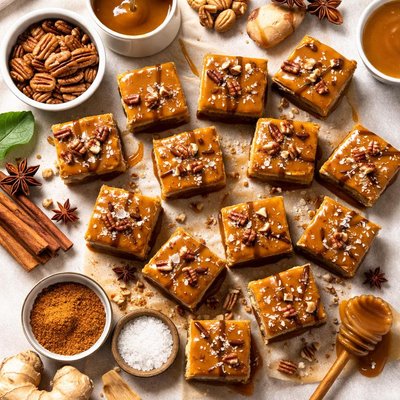 Image of Spiced Ginger Caramel Bites