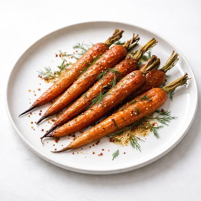 Image of Spiced Glazed Carrots with Dill