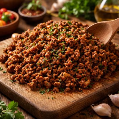 Image of Spiced Ground Beef for Stuffing Vegetables