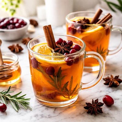 Image of Spiced Hot Rum Punch