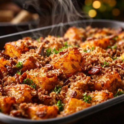 Image of Spiced Hubbard or Butternut Squash Bake