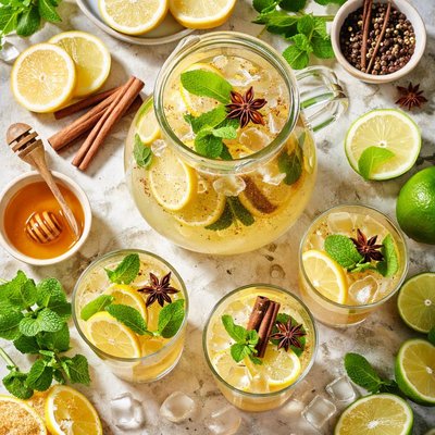Image of Spiced Lemon and Lime Ade