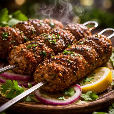 Image of Whole30 Spiced Mutton Kebab