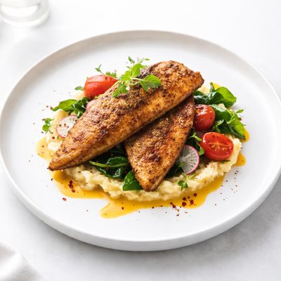 Image of Spiced Ocean of the Sunrise Basa Fillets