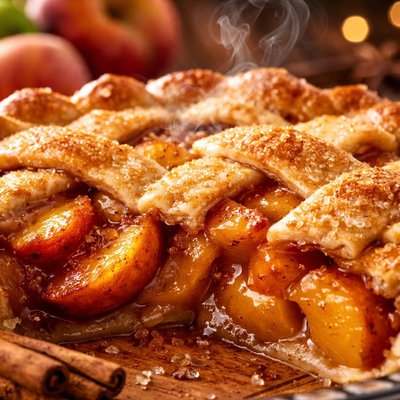 Image of Spiced Peach Pie