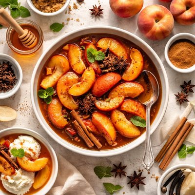 Image of Spiced Peaches