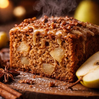 Image of Spiced Pear Cake