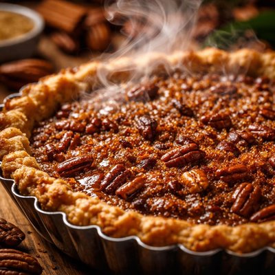 Image of Spiced Pecan Pie Crust