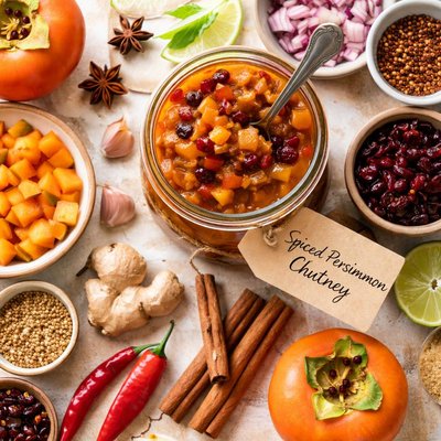 Image of Spiced Persimmon Chutney