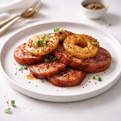 Image of Spiced Pineapple Ham Slices