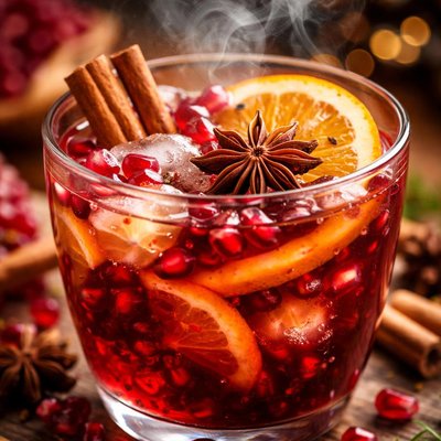 Image of Spiced Pomegranate Punch
