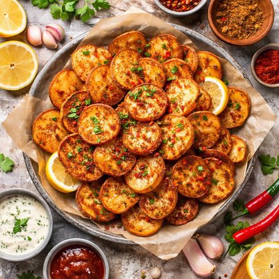 Image of Spiced Potato Crisps